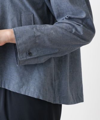 スタンドカラージップジャケット【Ｌｅｉｌｉａｎ　ＷＨＩＴＥ　ＬＡＢＥＬ】