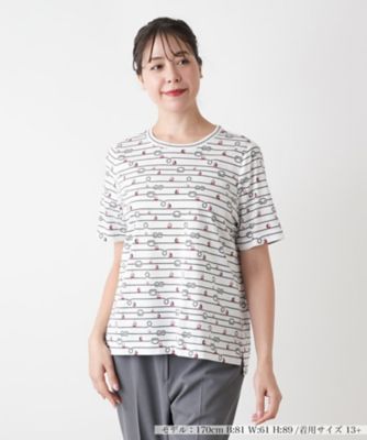 プリントＴシャツ【Ｌｅｉｌｉａｎ　ＷＨＩＴＥ　ＬＡＢＥＬ】