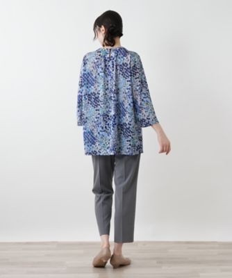 プリントタックカットソー【Ｌｅｉｌｉａｎ　ＷＨＩＴＥ　ＬＡＢＥＬ】