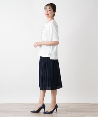 【店舗人気】スパンコール刺繍Ｔシャツ【Ｌｅｉｌｉａｎ　ＷＨＩＴＥ　ＬＡＢＥＬ】