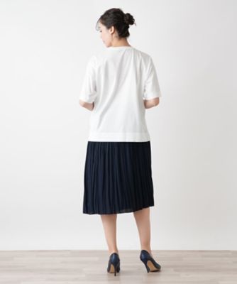 【店舗人気】スパンコール刺繍Ｔシャツ【Ｌｅｉｌｉａｎ　ＷＨＩＴＥ　ＬＡＢＥＬ】