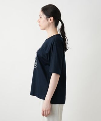 【店舗人気】スパンコール刺繍Ｔシャツ【Ｌｅｉｌｉａｎ　ＷＨＩＴＥ　ＬＡＢＥＬ】