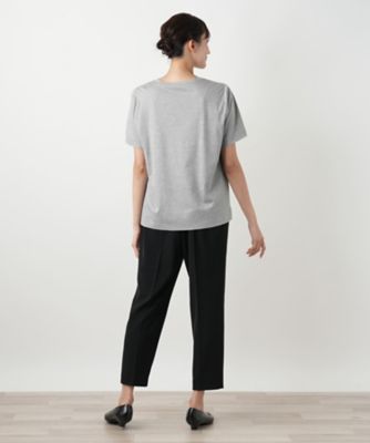リボンモチーフプリントＴシャツ【Ｌｅｉｌｉａｎ　ＷＨＩＴＥ　ＬＡＢＥＬ】