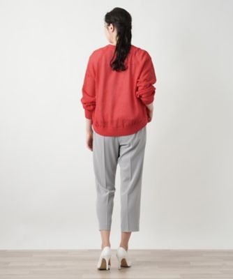Vネックカーディガン【Leilian WHITE LABEL