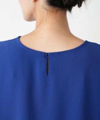 バックギャザー切替カットソー【Ｌｅｉｌｉａｎ　ＷＨＩＴＥ　ＬＡＢＥＬ】