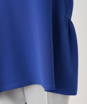 バックギャザー切替カットソー【Ｌｅｉｌｉａｎ　ＷＨＩＴＥ　ＬＡＢＥＬ】