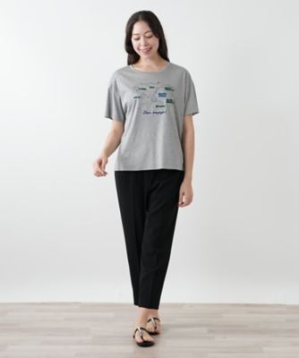 刺繍Ｔシャツ【Ｌｅｉｌｉａｎ　ＷＨＩＴＥ　ＬＡＢＥＬ】