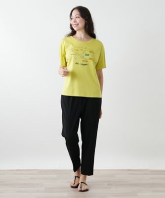 刺繍Ｔシャツ【Ｌｅｉｌｉａｎ　ＷＨＩＴＥ　ＬＡＢＥＬ】
