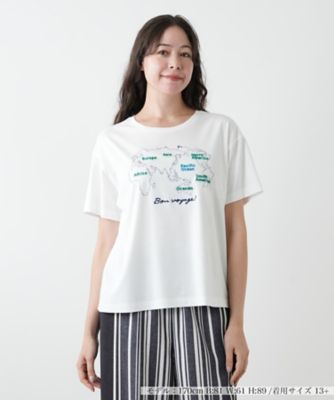 刺繍Ｔシャツ【Ｌｅｉｌｉａｎ　ＷＨＩＴＥ　ＬＡＢＥＬ】