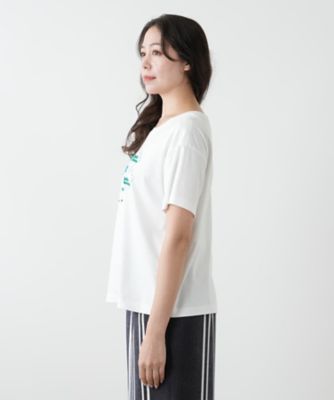 刺繍Ｔシャツ【Ｌｅｉｌｉａｎ　ＷＨＩＴＥ　ＬＡＢＥＬ】