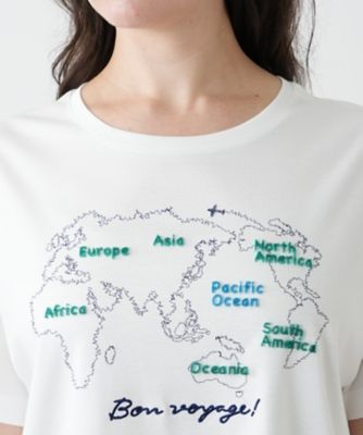 刺繍Ｔシャツ【Ｌｅｉｌｉａｎ　ＷＨＩＴＥ　ＬＡＢＥＬ】