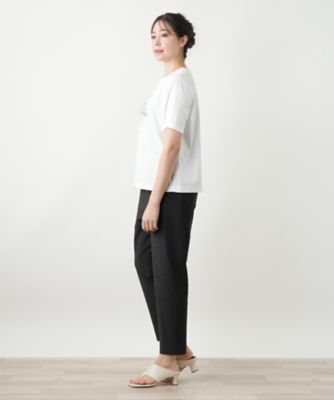 プリントカットソー【Leilian WHITE LABEL