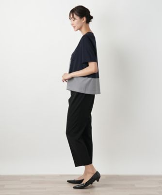 ボタン刺繍Ｔシャツ【Ｌｅｉｌｉａｎ　ＷＨＩＴＥ　ＬＡＢＥＬ】