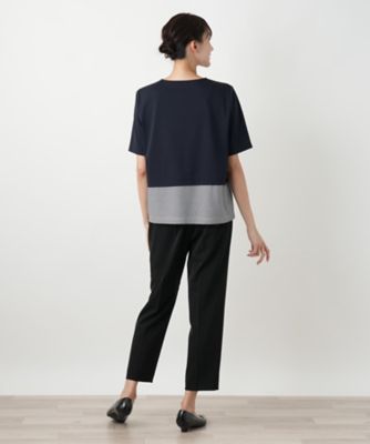 ボタン刺繍Ｔシャツ【Ｌｅｉｌｉａｎ　ＷＨＩＴＥ　ＬＡＢＥＬ】