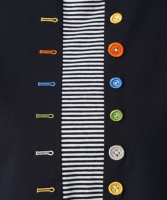 ボタン刺繍Ｔシャツ【Ｌｅｉｌｉａｎ　ＷＨＩＴＥ　ＬＡＢＥＬ】