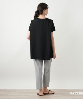 【店舗人気】ラメクルーネックカットソー【Ｌｅｉｌｉａｎ　ＷＨＩＴＥ　ＬＡＢＥＬ】