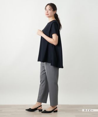 【店舗人気】ラメクルーネックカットソー【Ｌｅｉｌｉａｎ　ＷＨＩＴＥ　ＬＡＢＥＬ】