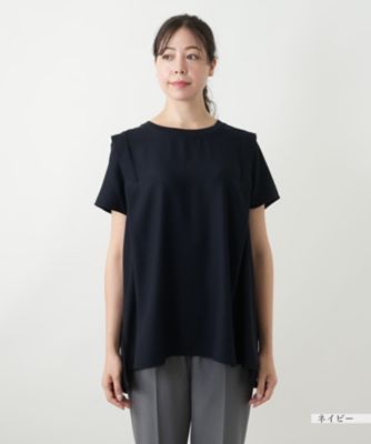 【店舗人気】ラメクルーネックカットソー【Ｌｅｉｌｉａｎ　ＷＨＩＴＥ　ＬＡＢＥＬ】