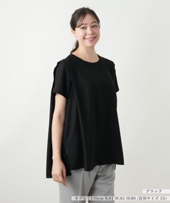 【店舗人気】ラメクルーネックカットソー【Ｌｅｉｌｉａｎ　ＷＨＩＴＥ　ＬＡＢＥＬ】