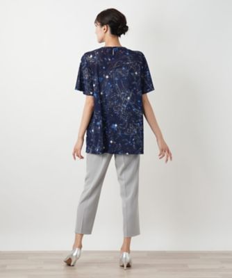 【店舗人気】星座モチーフプリントカットソー【Ｌｅｉｌｉａｎ　ＷＨＩＴＥ　ＬＡＢＥＬ】