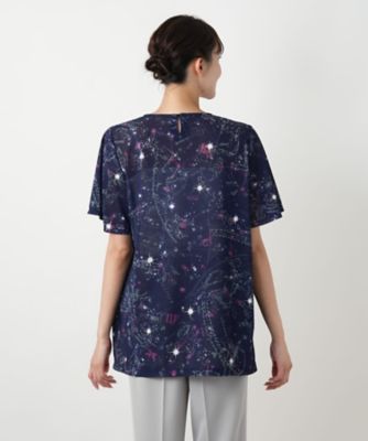 【店舗人気】星座モチーフプリントカットソー【Ｌｅｉｌｉａｎ　ＷＨＩＴＥ　ＬＡＢＥＬ】