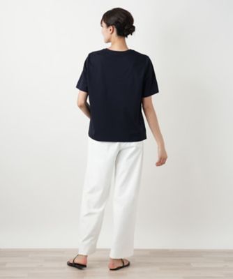 【店舗人気】スパンコール刺繍Ｔシャツ【Ｌｅｉｌｉａｎ　ＷＨＩＴＥ　ＬＡＢＥＬ】