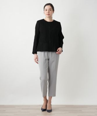ニットジャケット【Ｌｅｉｌｉａｎ　ＷＨＩＴＥ　ＬＡＢＥＬ】