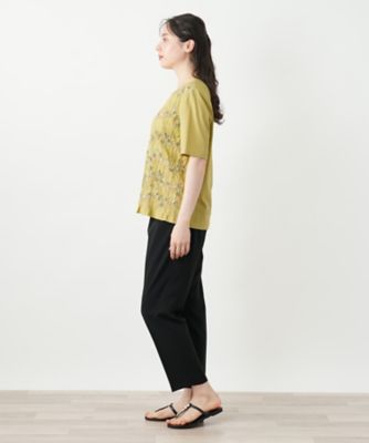 刺繍クルーネックカットソー【Ｌｅｉｌｉａｎ　ＷＨＩＴＥ　ＬＡＢＥＬ】