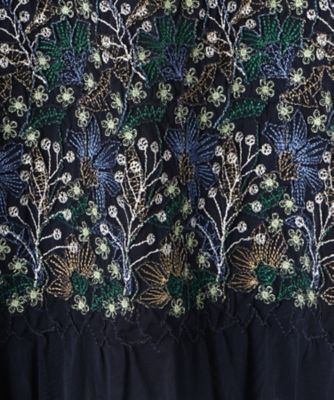 刺繍シアーカットソー【Ｌｅｉｌｉａｎ　ＷＨＩＴＥ　ＬＡＢＥＬ】