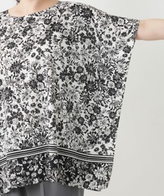 フラワープリントブラウス【Ｌｅｉｌｉａｎ　ＷＨＩＴＥ　ＬＡＢＥＬ】