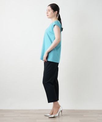 刺繍フレンチスリーブカットソー【Ｌｅｉｌｉａｎ　ＷＨＩＴＥ　ＬＡＢＥＬ】