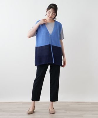 24AW 極美品 レリアン プラスハウス ベスト ジレ 黒 大きい