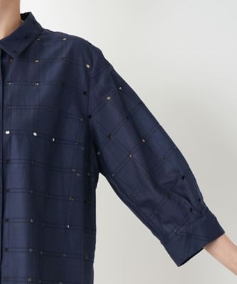 【店舗人気】カットワークブラウス【Ｌｅｉｌｉａｎ　ＷＨＩＴＥ　ＬＡＢＥＬ】