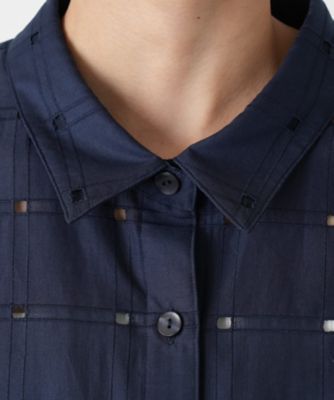 【店舗人気】カットワークブラウス【Ｌｅｉｌｉａｎ　ＷＨＩＴＥ　ＬＡＢＥＬ】