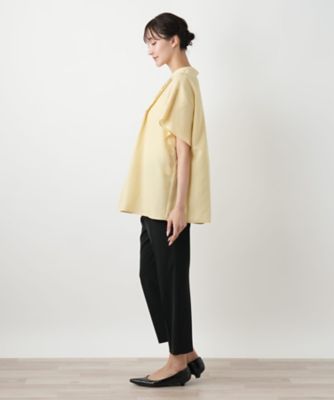 【店舗人気】フレアスリーブブラウス【Ｌｅｉｌｉａｎ　ＷＨＩＴＥ　ＬＡＢＥＬ】