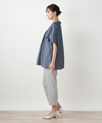 【店舗人気】フレアスリーブブラウス【Ｌｅｉｌｉａｎ　ＷＨＩＴＥ　ＬＡＢＥＬ】