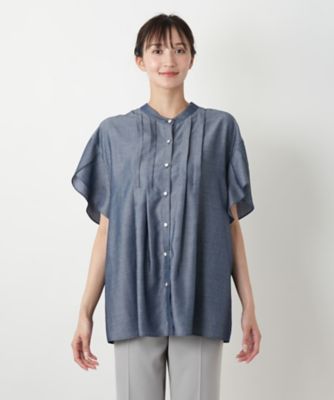 【店舗人気】フレアスリーブブラウス【Ｌｅｉｌｉａｎ　ＷＨＩＴＥ　ＬＡＢＥＬ】