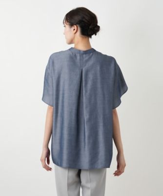 【店舗人気】フレアスリーブブラウス【Ｌｅｉｌｉａｎ　ＷＨＩＴＥ　ＬＡＢＥＬ】