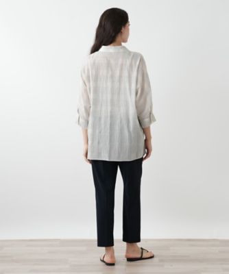 チェックブラウス【Ｌｅｉｌｉａｎ　ＷＨＩＴＥ　ＬＡＢＥＬ】