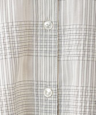 チェックブラウス【Ｌｅｉｌｉａｎ　ＷＨＩＴＥ　ＬＡＢＥＬ】