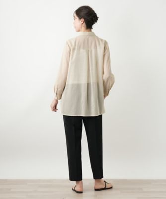比翼シアーブラウス【Ｌｅｉｌｉａｎ　ＷＨＩＴＥ　ＬＡＢＥＬ】