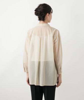 比翼シアーブラウス【Ｌｅｉｌｉａｎ　ＷＨＩＴＥ　ＬＡＢＥＬ】