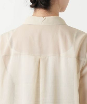 比翼シアーブラウス【Ｌｅｉｌｉａｎ　ＷＨＩＴＥ　ＬＡＢＥＬ】