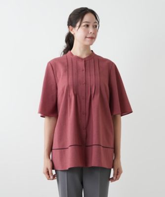 ピンタックブラウス【Ｌｅｉｌｉａｎ　ＷＨＩＴＥ　ＬＡＢＥＬ】