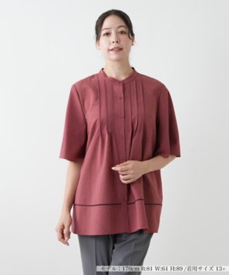 ピンタックブラウス【Ｌｅｉｌｉａｎ　ＷＨＩＴＥ　ＬＡＢＥＬ】