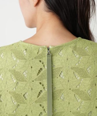 カットワークレースワンピース【Ｌｅｉｌｉａｎ　ＷＨＩＴＥ　ＬＡＢＥＬ】