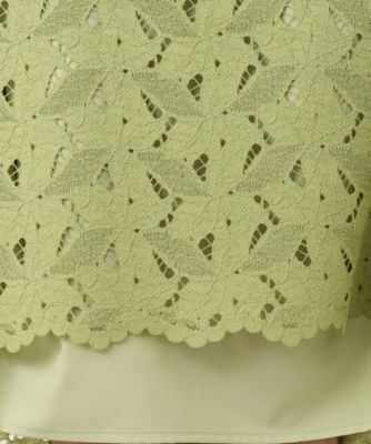 カットワークレースワンピース【Ｌｅｉｌｉａｎ　ＷＨＩＴＥ　ＬＡＢＥＬ】