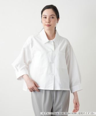 シャツジャケット【Ｌｅｉｌｉａｎ　ＷＨＩＴＥ　ＬＡＢＥＬ】