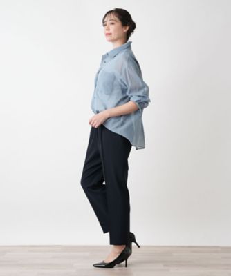 シアーブラウス【Ｌｅｉｌｉａｎ　ＷＨＩＴＥ　ＬＡＢＥＬ】