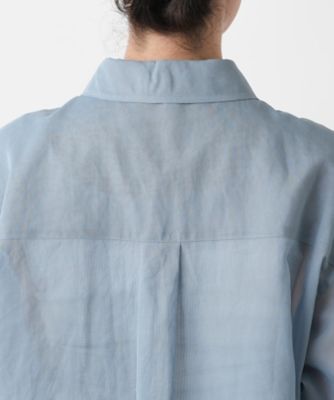シアーブラウス【Ｌｅｉｌｉａｎ　ＷＨＩＴＥ　ＬＡＢＥＬ】